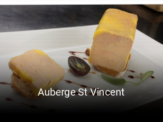 Auberge St Vincent plan d'ouverture