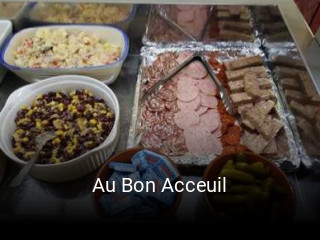 Au Bon Acceuil plan d'ouverture