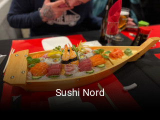 Sushi Nord plan d'ouverture