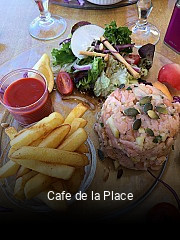 Cafe de la Place plan d'ouverture