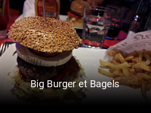 Big Burger et Bagels heures d'affaires