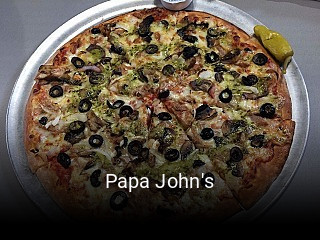 Papa John's ouvert