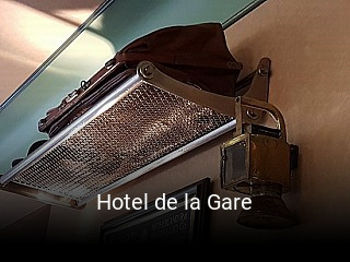 Hotel de la Gare heures d'affaires