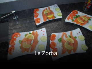 Le Zorba plan d'ouverture