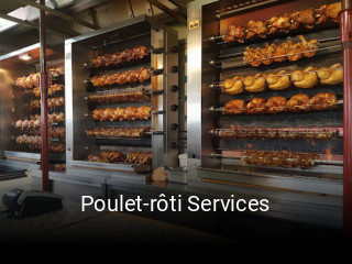 Poulet-rôti Services heures d'ouverture