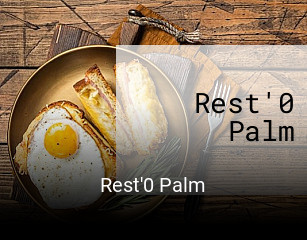 Rest'0 Palm heures d'affaires