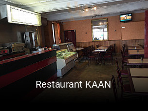 Restaurant KAAN heures d'affaires