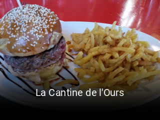 La Cantine de l'Ours heures d'affaires