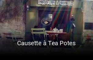 Causette à Tea Potes plan d'ouverture