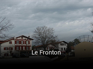 Le Fronton heures d'ouverture