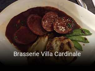 Brasserie Villa Cardinale heures d'ouverture