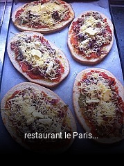 restaurant le Paris Nice plan d'ouverture