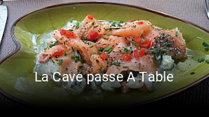 La Cave passe A Table ouvert