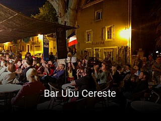 Bar Ubu Cereste ouvert