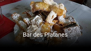 Bar des Platanes ouvert