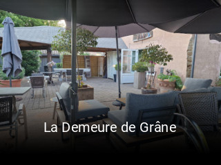 La Demeure de Grâne ouvert