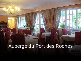 Auberge du Port des Roches ouvert