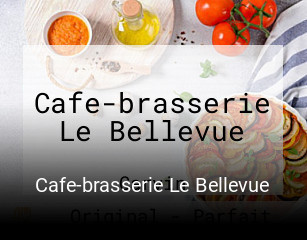 Cafe-brasserie Le Bellevue ouvert