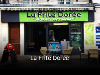 La Frite Doree plan d'ouverture