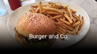 Burger and Co heures d'ouverture