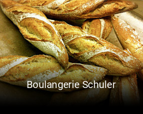 Boulangerie Schuler heures d'ouverture