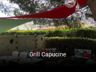 Grill Capucine ouvert