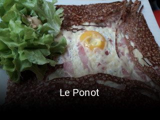 Le Ponot ouvert