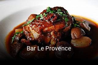 Bar Le Provence ouvert