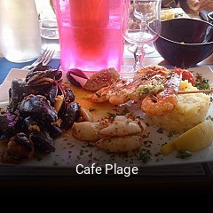 Cafe Plage heures d'ouverture