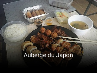 Auberge du Japon heures d'ouverture