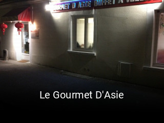 Le Gourmet D'Asie ouvert