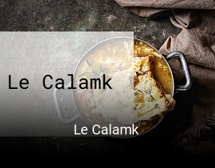 Le Calamk heures d'ouverture