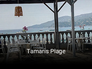 Tamaris Plage plan d'ouverture