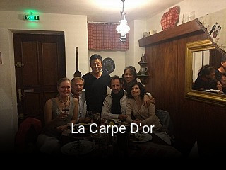 La Carpe D'or ouvert