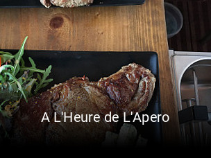 A L'Heure de L'Apero ouvert