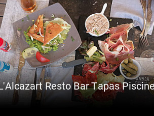 L'Alcazart Resto Bar Tapas Piscine ouvert