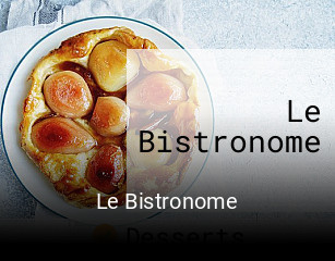 Le Bistronome ouvert