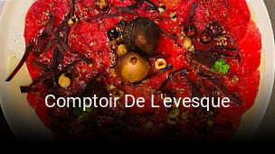 Comptoir De L'evesque plan d'ouverture