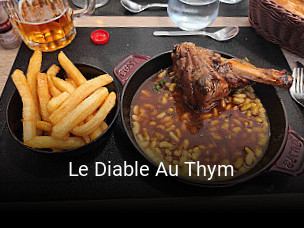 Le Diable Au Thym ouvert