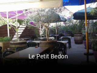 Le Petit Bedon heures d'affaires