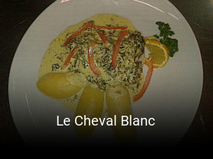 Le Cheval Blanc plan d'ouverture