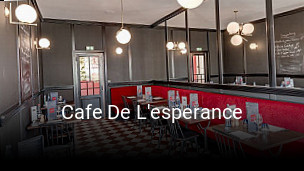 Cafe De L'esperance ouvert