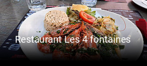 Restaurant Les 4 fontaines plan d'ouverture