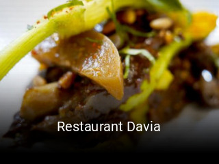 Restaurant Davia heures d'affaires