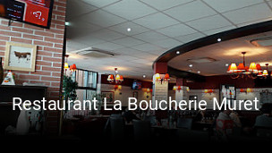 Restaurant La Boucherie Muret plan d'ouverture