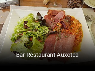 Bar Restaurant Auxotea heures d'affaires