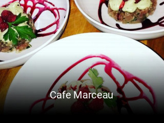 Cafe Marceau plan d'ouverture