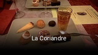 La Coriandre heures d'ouverture