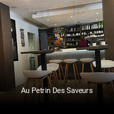 Au Petrin Des Saveurs heures d'affaires