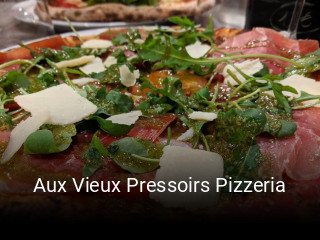 Aux Vieux Pressoirs Pizzeria heures d'ouverture